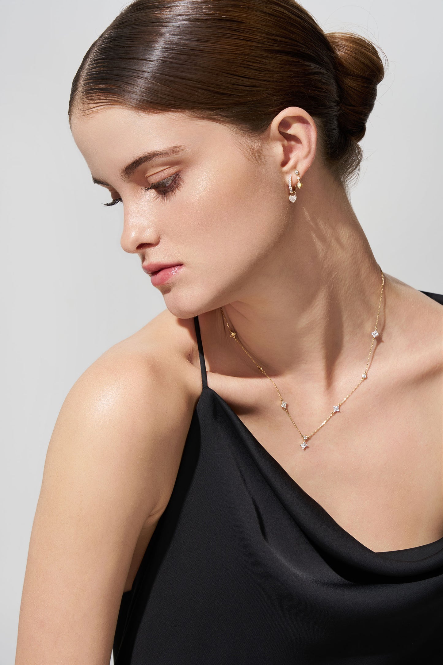 JacqualiineEve Hoop Earrings 18KT 2.1g 0.3ct GH/SI